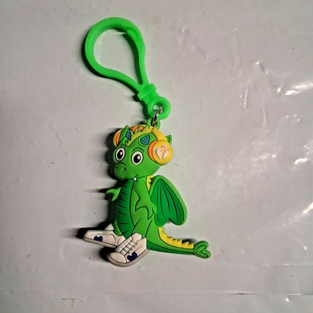 Marley The Dragon Kids Heart Challenge Keychains Backpack Clip